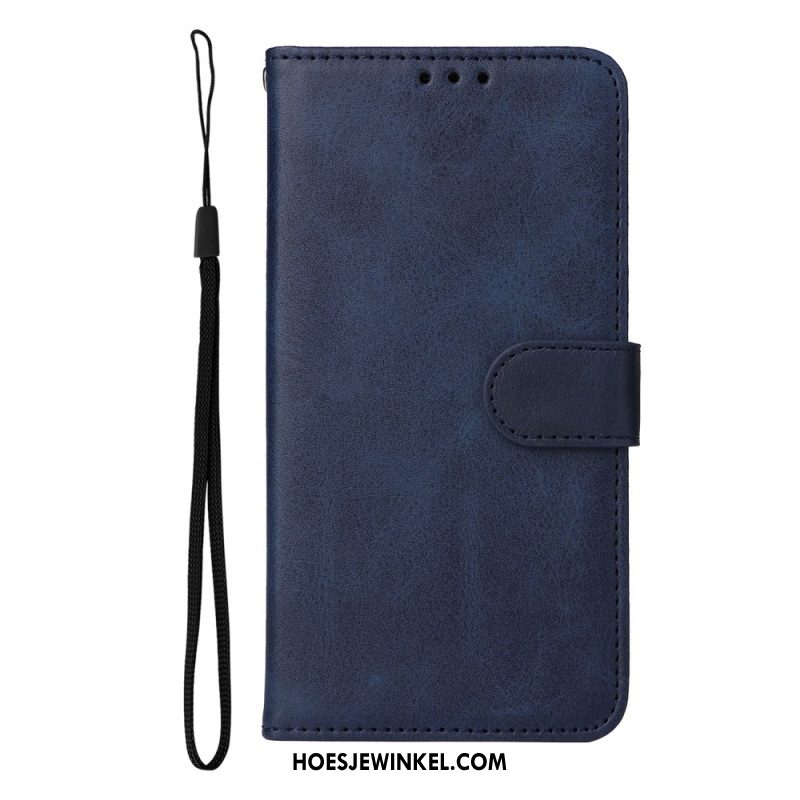 Folio-hoesje Xiaomi 14t Pro Effen Kunstleer