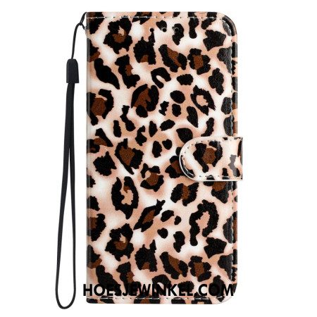 Folio-hoesje Xiaomi 14t Telefoonhoesje Luipaardprint