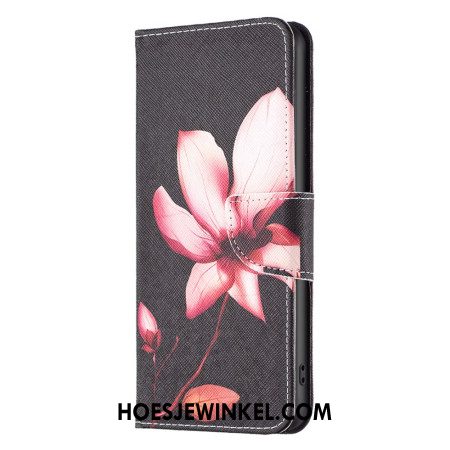 Folio-hoesje iPhone 16 Plus Telefoonhoesje Lotus