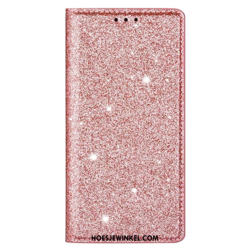 Folio-hoesje iPhone 16 Pro Glitters Bescherming Hoesje