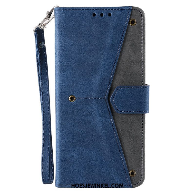 Folio-hoesje voor Xiaomi Redmi Note 11 Pro Plus 5G Skin-touch-naden