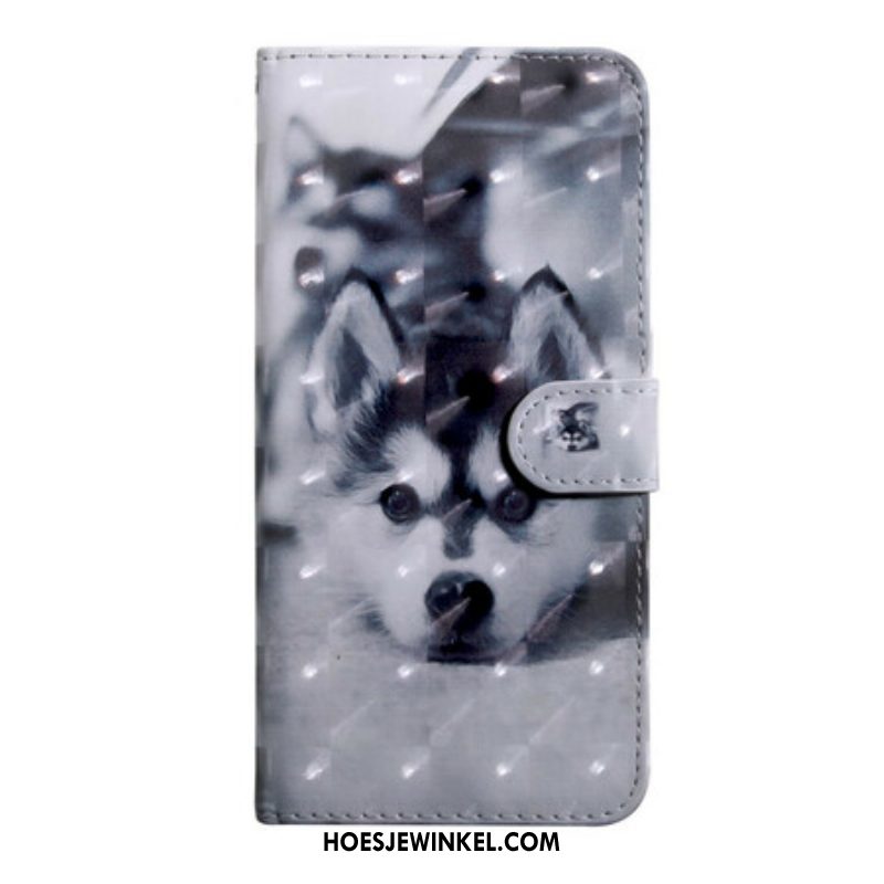 Folio-hoesje voor iPhone 13 Mini Lichtvlek Gustave De Hond