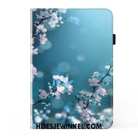 Hoesje Case Samsung Galaxy Tab S9 Fe Telefoonhoesje Pruimenbloesems