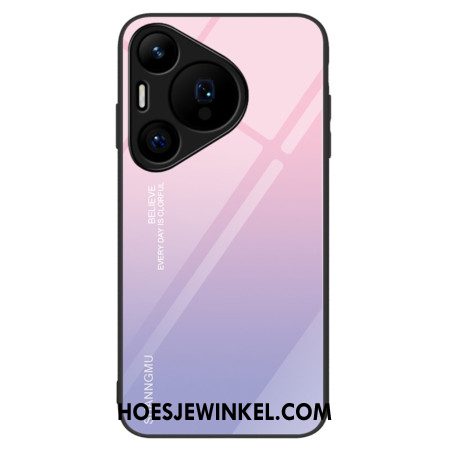 Hoesje Huawei Pura 70 Kleurovergang Roze Paars