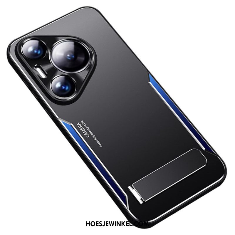 Hoesje Huawei Pura 70 Ondersteuning Met Metaaleffect