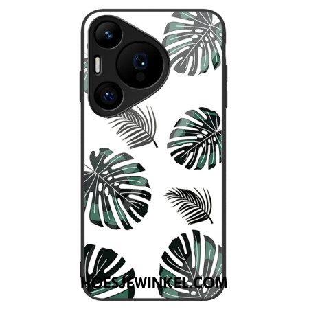 Hoesje Huawei Pura 70 Pro Groene Bladeren