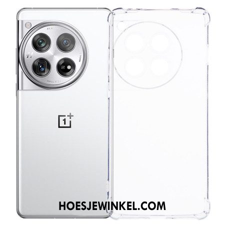 Hoesje Oneplus 12 5g Transparante Versterkte Hoeken