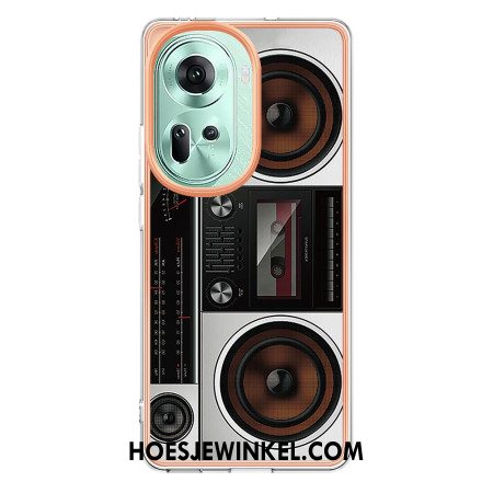 Hoesje Oppo Reno 11 5g Radio Bescherming Hoesje