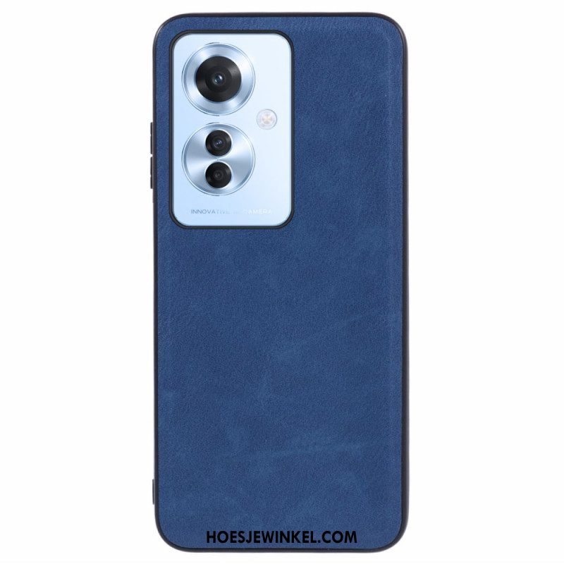 Hoesje Oppo Reno 11f 5g Retro Leertextuur