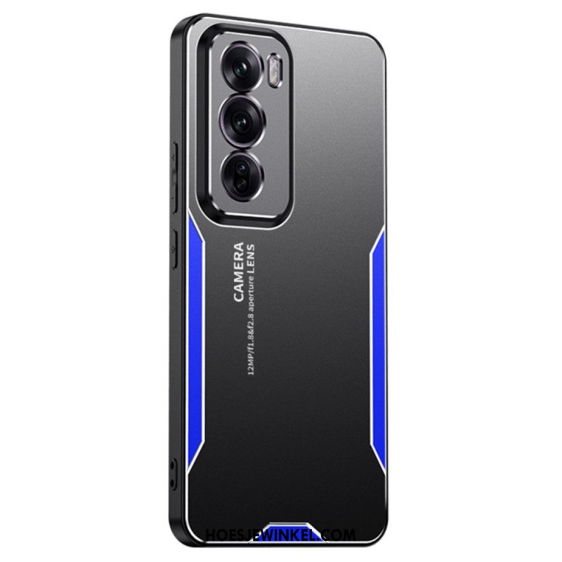 Hoesje Oppo Reno 12 5g Metaaleffect