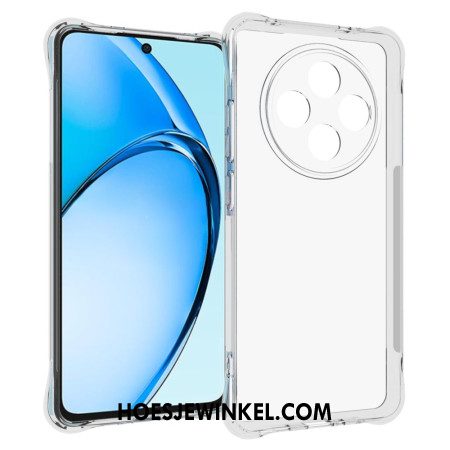 Hoesje Oppo Reno 12f 5g Transparante Versterkte Hoeken Bescherming Hoesje