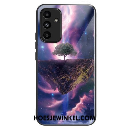 Hoesje Samsung Galaxy A15 5g Aurora Nachtgehard Glas Bescherming Hoesje