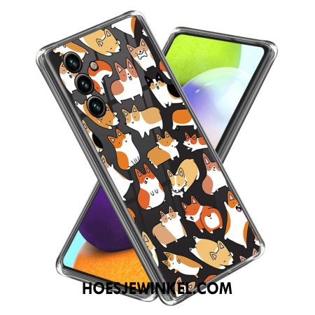 Hoesje Samsung Galaxy A15 Kleine Honden Bescherming Hoesje