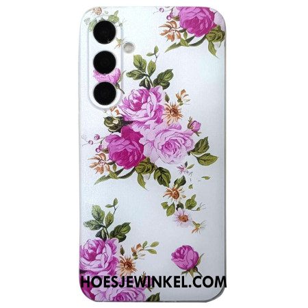 Hoesje Samsung Galaxy A16 5g Elegant Bloemmotief