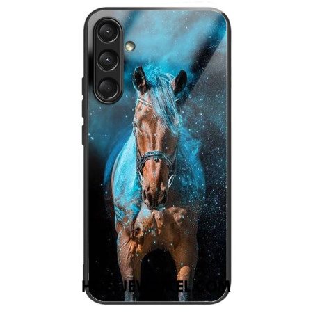 Hoesje Samsung Galaxy A16 5g Paard Gehard Glas Bescherming Hoesje