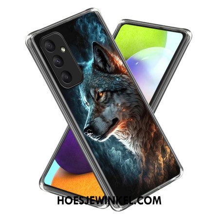 Hoesje Samsung Galaxy A55 5g Wilde Wolf