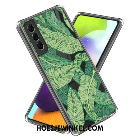 Hoesje Samsung Galaxy S24 5g Groene Bladeren