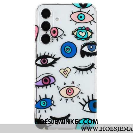 Hoesje Samsung Galaxy S24 Fe Ogen Bescherming Hoesje