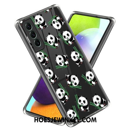 Hoesje Samsung Galaxy S24 Plus 5g Panda's Bescherming Hoesje