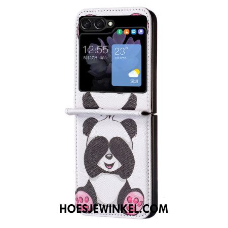 Hoesje Samsung Galaxy Z Flip 5 Panda Bescherming Hoesje