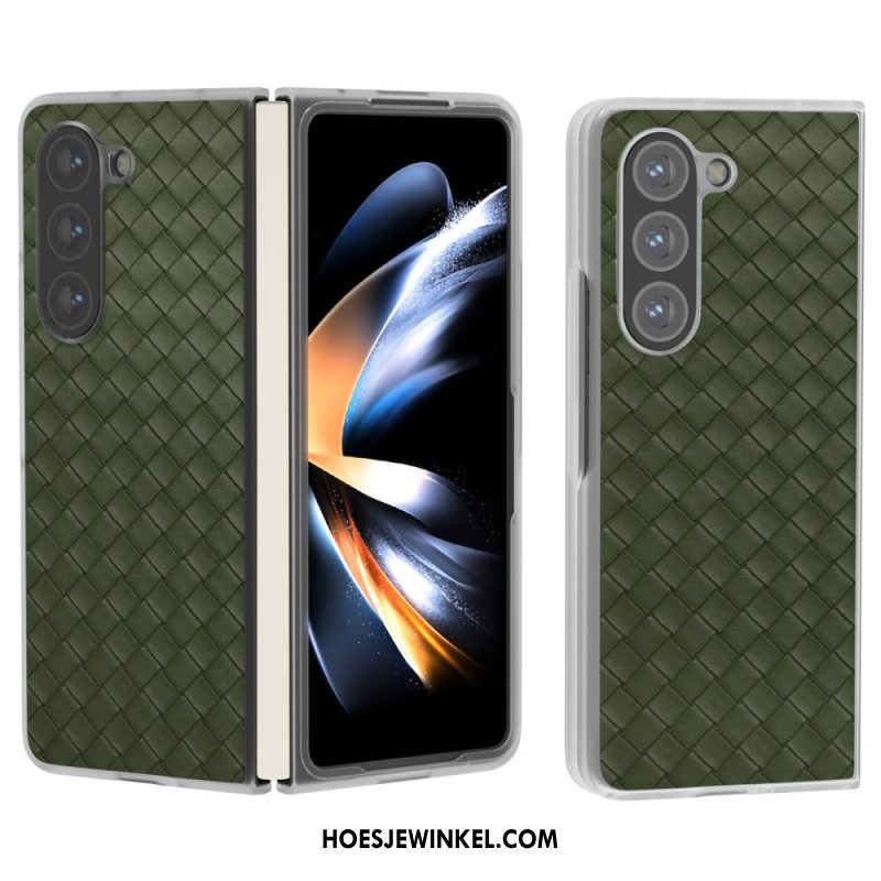 Hoesje Samsung Galaxy Z Fold 6 Geweven Textuur