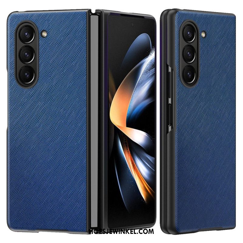 Hoesje Samsung Galaxy Z Fold 6 Kruistextuur