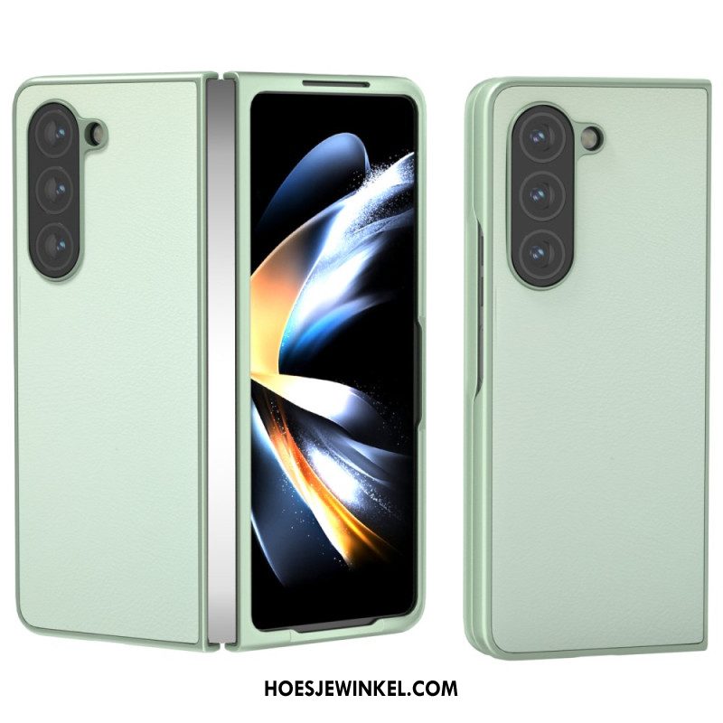 Hoesje Samsung Galaxy Z Fold 6 Ledereffect