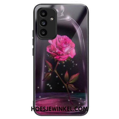 Hoesje Voor Samsung Galaxy A15 5g Roze Gehard Glas