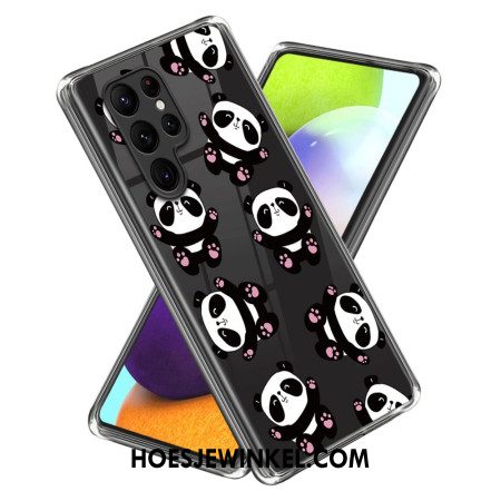 Hoesje Voor Samsung Galaxy S24 Ultra 5g Panda's