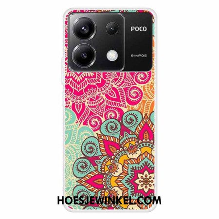 Hoesje Voor Xiaomi Redmi Note 13 Pro 5g Bloemenpatroon