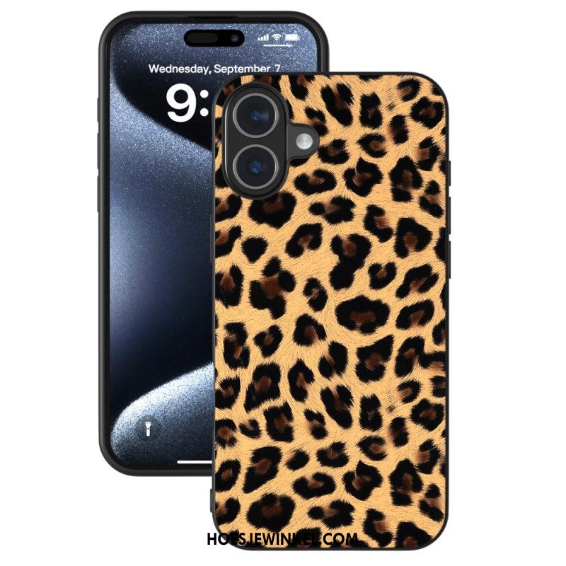 Hoesje Voor iPhone 16 Plus Luipaard Abeel