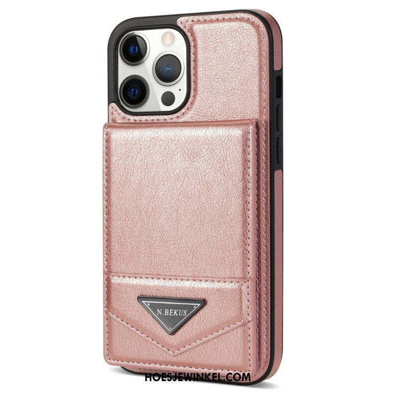 Hoesje Voor iPhone 16 Pro Max N.bekus-kaarthouder