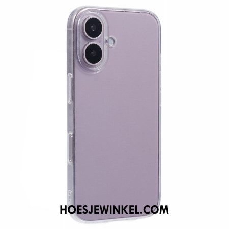 Hoesje Voor iPhone 16 Ultrafijn Transparant