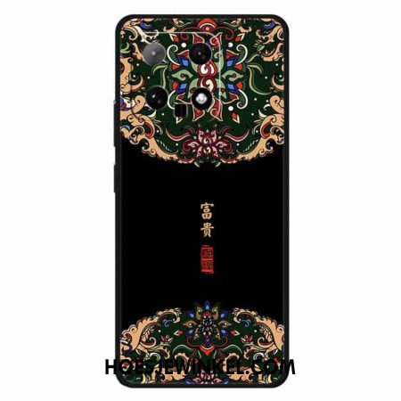 Hoesje Xiaomi 14 Aziatische Patronen Bescherming Hoesje