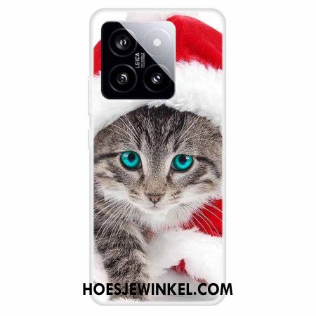 Hoesje Xiaomi 14 Kerstkat