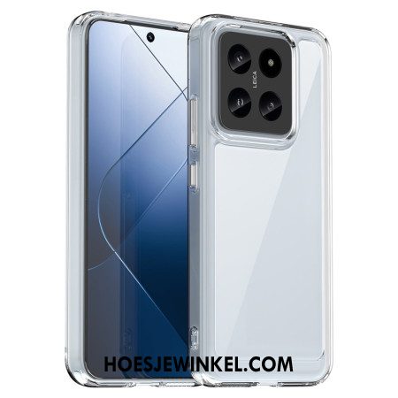 Hoesje Xiaomi 14 Transparante Gegalvaniseerde Knoppen