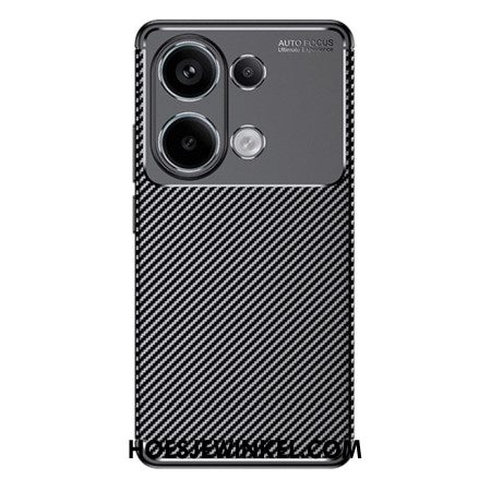 Hoesje Xiaomi Redmi Note 13 4g Flexibele Koolstofvezel