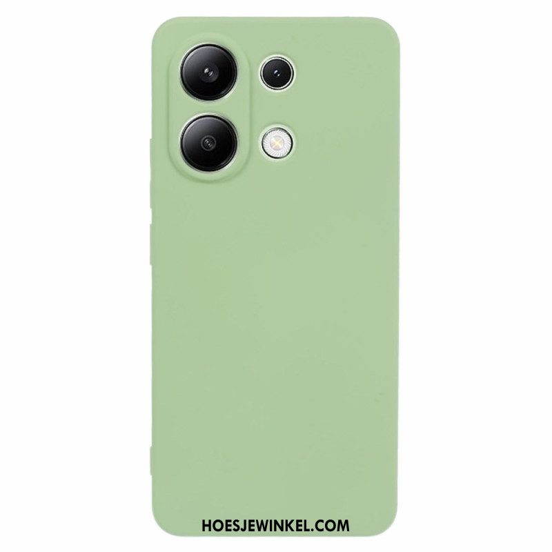 Hoesje Xiaomi Redmi Note 13 4g Gekleurde Siliconen Bescherming Hoesje