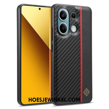 Hoesje Xiaomi Redmi Note 13 4g Koolstofvezeltextuur Lc.imeeke Bescherming Hoesje