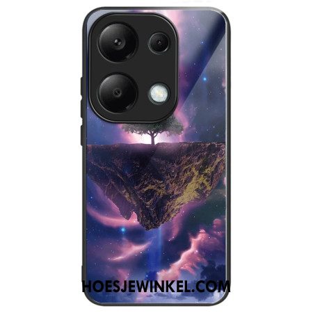 Hoesje Xiaomi Redmi Note 13 Pro 4g Aurora Nacht Gehard Glas