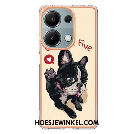 Hoesje Xiaomi Redmi Note 13 Pro 4g Hond Geef Mij Vijf