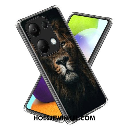 Hoesje Xiaomi Redmi Note 13 Pro 4g Leeuw Bescherming Hoesje