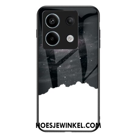 Hoesje Xiaomi Redmi Note 13 Pro 5g Kosmisch Sterrenhemel Gehard Glas