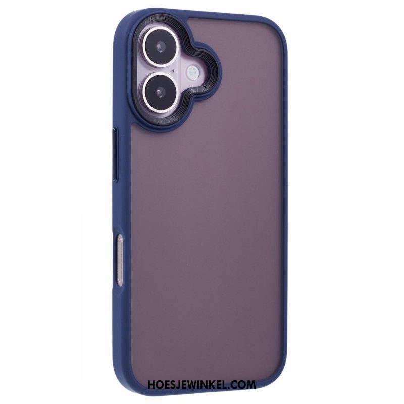 Hoesje iPhone 16 Antikras Matte Afwerking Bescherming Hoesje