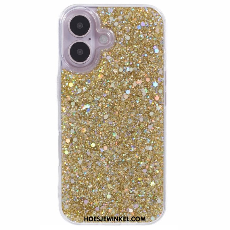 Hoesje iPhone 16 Glitters