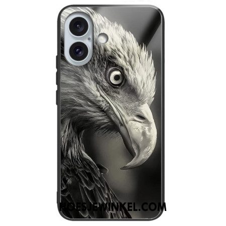 Hoesje iPhone 16 Plus Eagle-bedrukt Gehard Glas