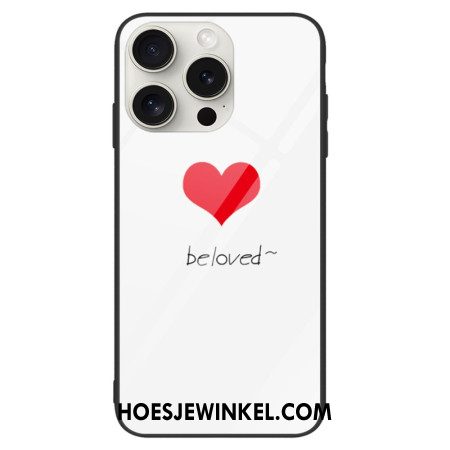 Hoesje iPhone 16 Pro Be Loved Gehard Glas