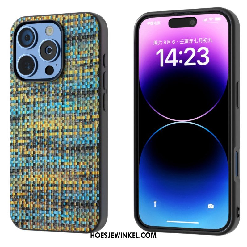 Hoesje iPhone 16 Pro Geruite Textuur