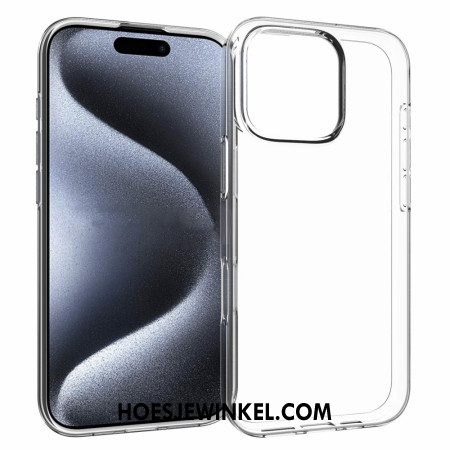 Hoesje iPhone 16 Pro Transparante Strepen Bescherming Hoesje