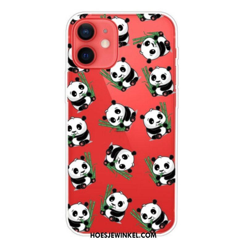 Hoesje voor iPhone 13 Mini Kleine Panda's